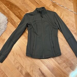 Lululemon DEFINE JACKET sage green size 8